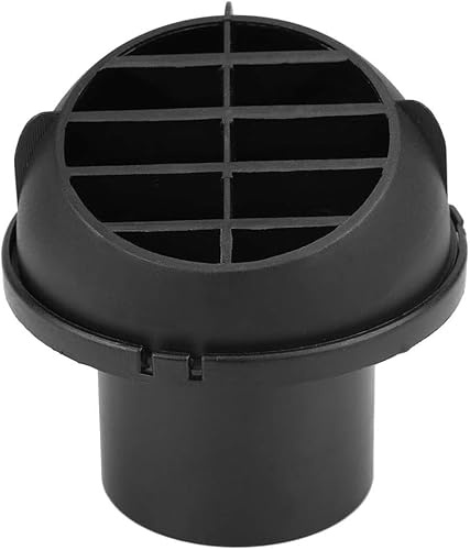 Telituny Standheizung Luftauslass 60mm, 360 Grad Drehbare Warmluftauslass Zubehör, ABS Kunststoff Warmauslass, Auto Dieselheizung Warmluft Warmluftschlauch Ausströmer, für Eberspacher Webasto Propex