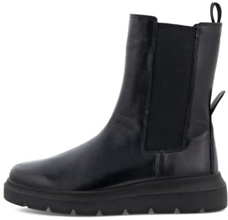 ECCO Nouvelle Chelsea-Boots Leder-/Textilkombination Uni Chelsea Boot Nouvelle schwarz