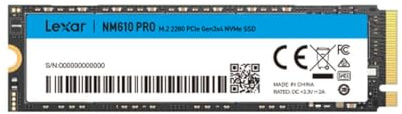 Disco Duro Lexar LNM610P001T-RNNNG 1 TB SSD