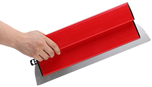 Fiacvrs Drywall Skimming Blade, High Grade Skimming Drywall Smoothing Spatula Plastering Durable Semi Flexible Finishing Trowel, Speed Skim Wall Plastering Tools(size:40cm)