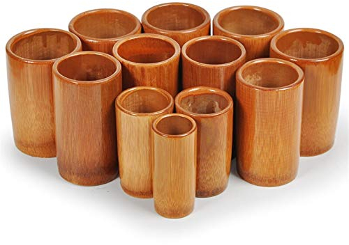 FOOJO Schröpftherapie-Sets Schröpfset Schröpfen-Chinesisches Schröpftherapie-Set/Entfeuchten/Bambusfeuer-Schröpfgläser mit /10 Tassen/12 Tassen/14 Tassen/16 Tassen (Size : 16 Piece Set)