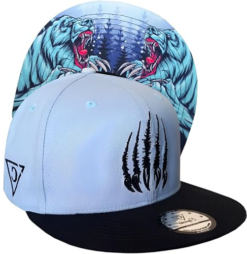 Capiche [99+ VARIATIONEN] Snapback Cap Herren Kappe Baseball Mütze Kunst Unisex Schirm Männer One Size Tattoo Damen