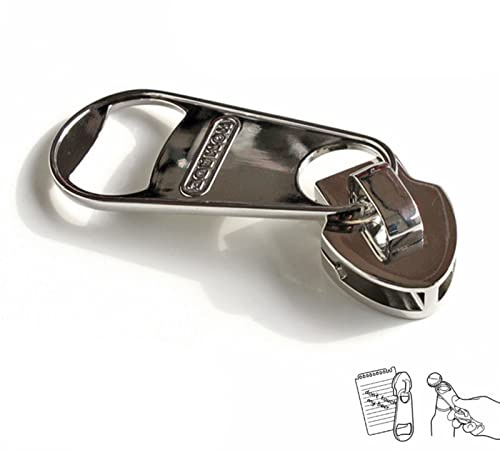 Reißverschluss-Bieröffner, Lustiger Magnetischer Flaschenöffner, Dosenöffner, Manueller Flaschenöffner, Magnetischer Bierflaschenöffner Für Kühlschrank