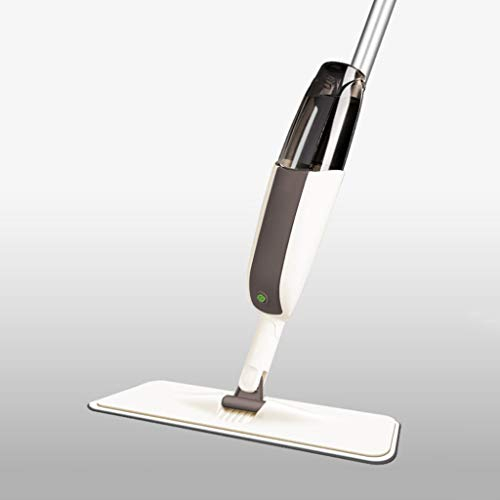 PEJLHK Mopa con pulverizador para limpieza de suelos, trapeador plano para el hogar, cocina, madera laminada, madera, azulejos de cerámica, limpieza práctica