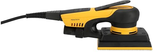 Mirka DEOS II 353 Ponceuse vibrante 81x133mm 300 W Ponceuse à faibles vibrations pour un ponçage sans poussière du bois, de la construction sèche et du métal avec abrasif auto-agrippant / MID3534044