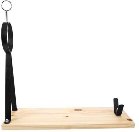 Garneck Stylish Spanish Ham Fixing Stand Holder Functional Meat Storage Rack for Home