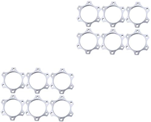 Sosoport 12stücke Teiliges Mountainbike Disc Adapter Flansch-konversionsadapter Bremsscheiben Langlebige Und Kompakte Fahrradteile Für Sicherere Fahrten