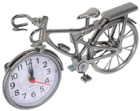 Cabilock 3 Piezas Decoración De Reloj Alarma Reloj De Bicicleta Reloj De Pared Radiocontrolado Relojes Despertadores Digitales Retro Despertador Ruidoso Despertador Digital Abdominales