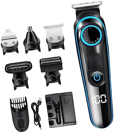 FRCOLOR 1 Impostato cesoie elettriche rasante batterie ricaricabili elettrica pile ricaricabili clipper tagliaunghie stilista modellatore di tagliacapelli