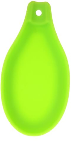 Posacucchiaio in Silicone Verde Chiaro per Cucina, Resistente | Piano Cottura e Piano Lavoro, Design Elegante e Versatile, Facile da Pulire per L'uso Quotidiano