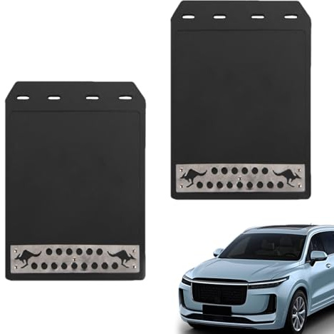 Paraspruzzi per auto, paraspruzzi per auto, paraspruzzi neri, parafanghi per camion, kit di accessori per auto resistenti all'usura, parafanghi posteriori per pick-up