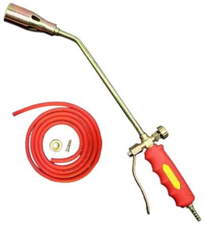 Kit de quemadores de malezas, juego de antorcha portátil de propano para matar malas hierbas, arbustos, quemadores de hierba, soplete resistente para exteriores