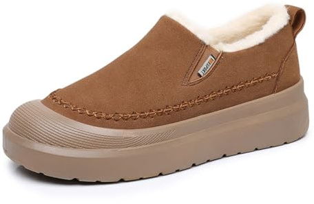 bergxperten Bottes de Neige Femme Chaudes Antidérapantes – Chaussures Hiver Fourrées pour Randonnée, Après-Ski et Ville – Confort Quotidien pour Femmes et Adolescentes