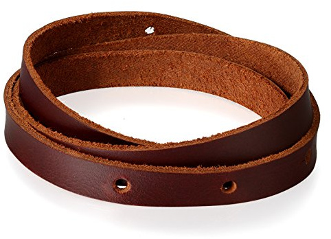 JewelryWe Herren Lederarmband Wickelarmband, Multilayer Geflochten Leder Armband Armreif Manschette, Braun Schwarz