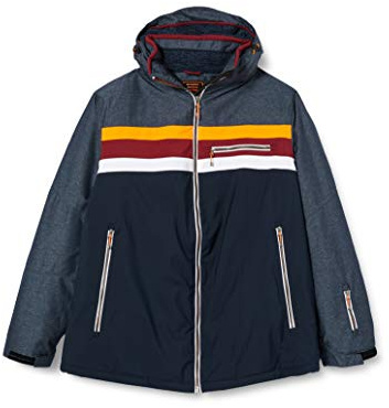 Killtec Herren Tirano Mn Ski Jckt A Funktionsjacke Mit Abzippbarer Kapuze Und Schneefang
