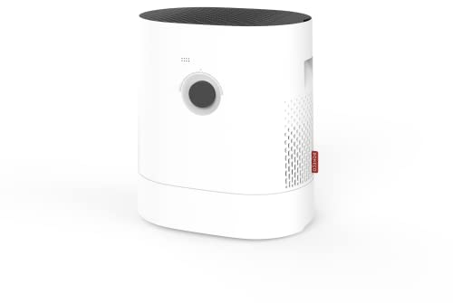 BONECO 3in1 Hybrid Luftbefeuchter & Luftreiniger H320 I 6L Wassertank / Räume bis 50 m² I 6 Leistungsstufen / App-Steuerung / Luftfeuchtigkeitsmessung in Echtzeit I AUTO-Modus / HEPA-Filter (weiß)