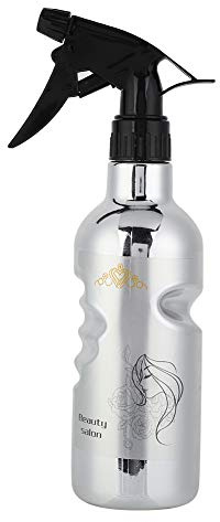 Hårsprayflaska, 500 Ml Ultra Fin Water Mist Frisörsprayflaska Vattenspruta för Hår, Hud, Hem, Husdjursvård och Mer(Silver)