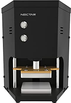 Nectar Hex Press Elektrische Kolophoniumpresse Kit | Automatische Kolophoniumpresse 1,5 Tonnen mit LCD-Display und Timer