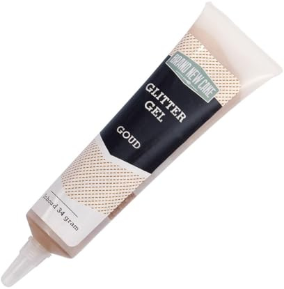 BrandNewCake® Glitzer-Gel Gold 34g - Perfekte Tortendekoration für beeindruckende Kuchengestaltung