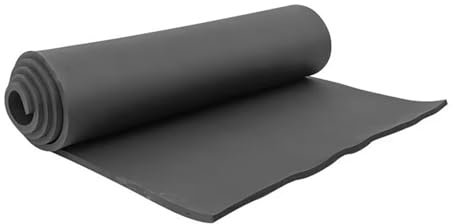 Rollo Aislante Térmico, Placas de caucho, Aislamiento Termico para Paredes Techo Suelo Fachada Buhardilla(Thick:20mm/0.8,Black)