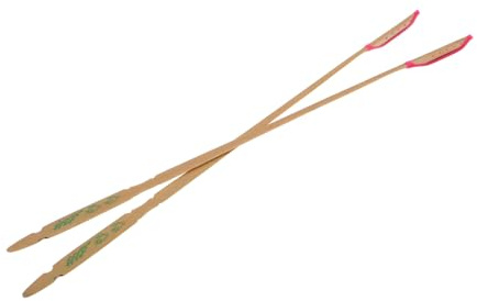 Yangqin Accessoire 2 Stück Professionelle Schlägel aus Bambus | Yangqin Spielübungen, Angenehmes Spielgefühl, Formstabil und Robust, Elegantes Traubenmuster