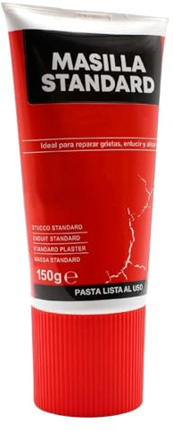 CABLEPELADO Standard Wandspachtel, weiß, Reparatur von Rissen und Löchern, gebrauchsfertig, Glätten und Putzen, ideal für den Innenbereich, Röhrenformat, 150 g