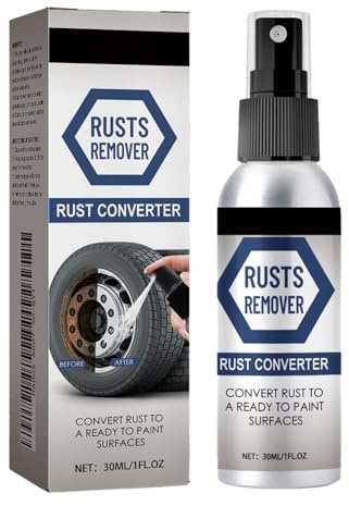 KOAHDE Rostumwandler Auto Mit Grundierung,Rostentferner Auto,30ML,Automobilräder Reifen Stahlring Tür Schloss Reinigung,Rostenbeseitigung,Renovierung Schmiermittel
