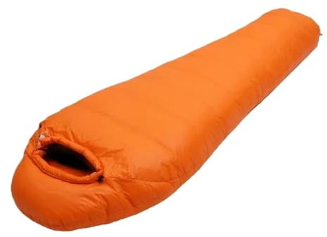 1 Sac de Couchage en Duvet d'oie for Le Trekking, Tourisme et Camping, équipement Montagne Plein air(F Down Filling 1000)