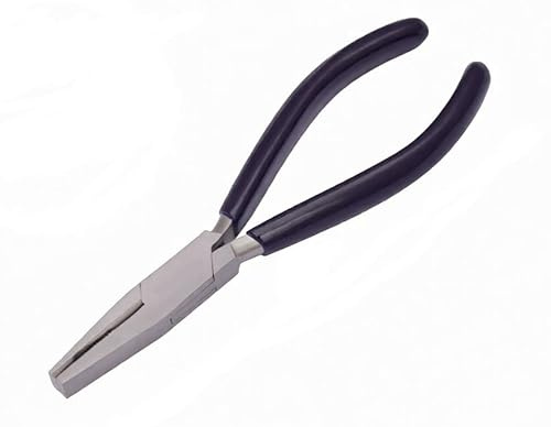 6 Inch Half Round Concave Nose Pliers, Stainless Steel, Ring Bending and Forming Jewellery Tool