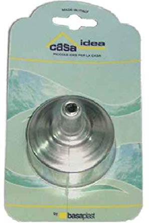 Basaplast Entonnoir en aluminium pour cafetière et moka 3 tasses