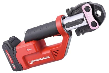 ROTHENBERGER ROMAX Compact TT Pressmaschine, EU, 1/4-1-1/8 Arbeitsbereich Durchmesser | 1000002121 | Presswerkzeug für Rohre, Rohrpressmaschine