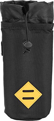 Demeras Bike Water Bottle Holder Bag Cycling Frame Waterproof Storage Bag for All Bikes Daily Use Touring Commuting(L)