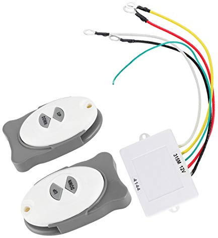 Yctze Anchor Fernbedienung Ankerwinde ABS Drahtloser Schalter Trimmregler Marine Boat Sail Zubehör 2 Transmitter Kit für Schiff