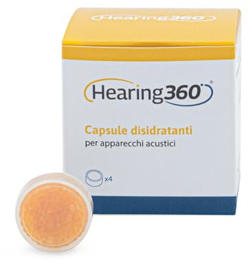 Capsules déshumidificantes pour appareils Amplificateurs acoustiques (4 Capsules)