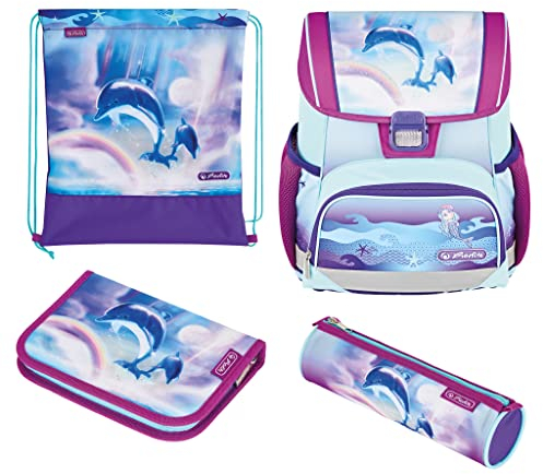 herlitz Schulranzen Loop Plus Ocean in Heaven, 1 Stück