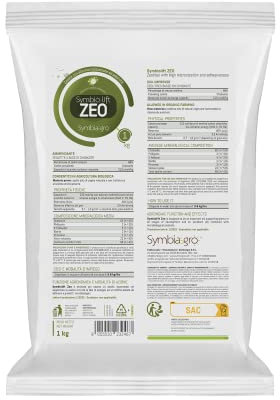SYMBIOLIFT - ZEO, Zeolite per Agricoltura a Base di Chabasite, Naturale, Ammendante, ad Alta Micronizzazione e Adesività, Made in Italy by Symbiagro, 1 kg