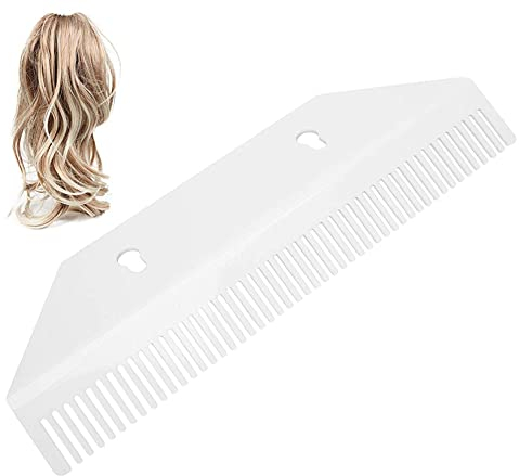 LICHENGTAI Haarverlängerungs Halter Caddy Acryl Haarsträhnen Halter Perücken Kleiderbügel Haarorganisator Wandhalterung Display Professionelles Haarstyling-Tool für Extensions Zweithaar