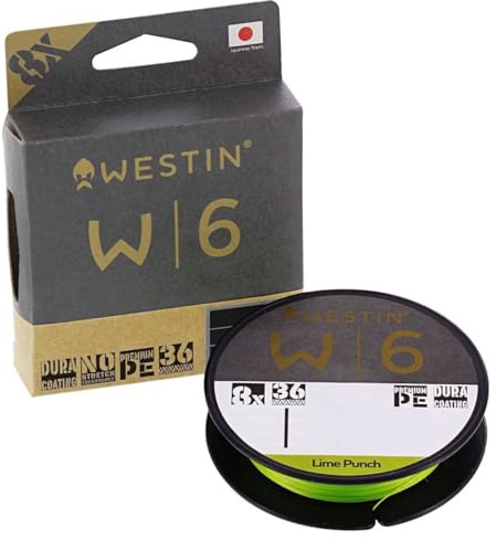 Westin W6 8 Braid Lime Punch - 135m geflochtene Schnur