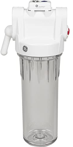 GE Système de filtration d'eau pour toute la maison | Réduit les sédiments, la rouille et plus encore | Kit d'installation et accessoires inclus | Filtre non inclus | Remplace le filtre (FXWTC, FXUSC,