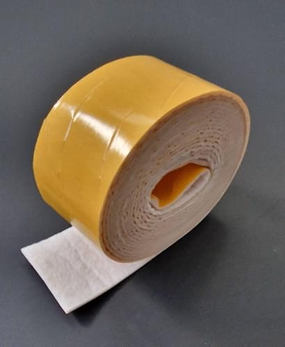 VÖWAflex® light Wickelstreifen - Stärke 2 mm in 5 Meter Länge bestehend aus einem sortenreinem Polyestervlies zur Isolierung und Dämmung von Rohren im Sanitärbereich