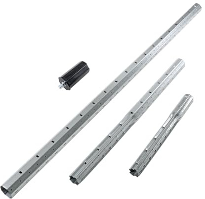 3T-MOTORS Rolladenwelle 190 cm SW40, 8-kant, Wellenset mit Kapsel, Stahlwelle, Rollladen-Welle, Welle, Rollladenwelle achtkant für Rolladen, Rolladenmotor