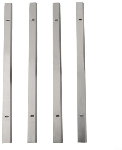 Lames de rabot en bois HSS, double tranchant, réversible, aiguisées, lames de rechange pour rabot de table de 33 cm