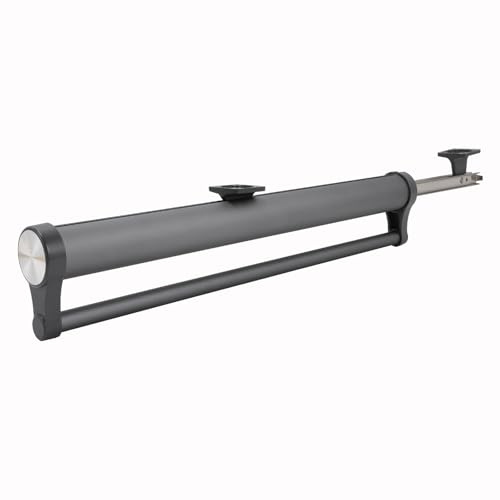 MAFAGE Ausziehbare Kleiderstange für Schrank, Teleskop Kleiderstange 342mm | Aluminium-Kunststoff-Konstruktion, Belastbarkeit bis 25 kg, leichtgängiger Auszug, ausziehbar für Garderobenschrank