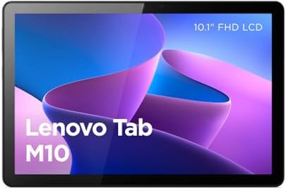 Lenovo Tab M10 3rd Gen Android Tablet | 10 inch Full HD+ | 64GB | WiFi | 4GB RAM | Strom Grey (Renewed)