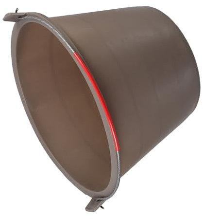 Mipcase Construction Site Bucket Robuster Tragbarer Zement Und Betonkübel Mit Stabilem Griff Für Vielseitige Anwendungen Im Bauwesen Für Sand Zement Und Mehr