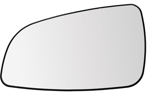 Suysion Spiegelglas Ersatz für Opel Astra H 2004–2009 Links Beheizbar Asphärisch – Außenspiegel Fahrerseite Spiegel Glas mit Trägerplatte Rückspiegel Auto Spiegelglas Ersatzteil