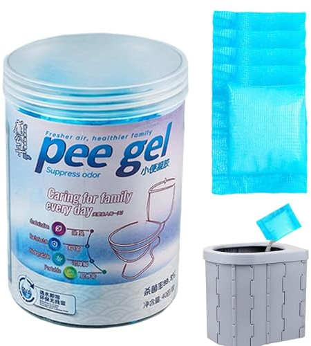Urinstelare - 40 st oöppnad förpackning nödsituation urinstärkare | Absorberande polymer för stark vattenabsorption, 5 g vardera, för ca