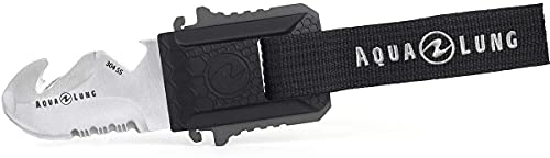 Aqualung Micro Squeeze Stainless Knife - Blunt Blade