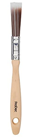 Brocha sintética Profesional ProDec de 0,5 Pulgadas Premier Trade para un Acabado Liso Pintar con Pinturas de emulsión, Brillantes y satinadas en Paredes, techos, Madera y Metal, 0,5 12mm