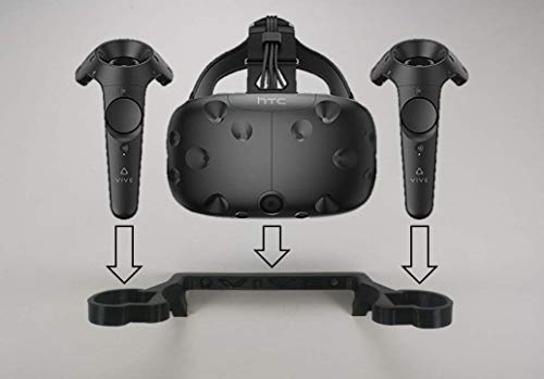 Jabtek Support mural pour casque HTC VIVE Noir